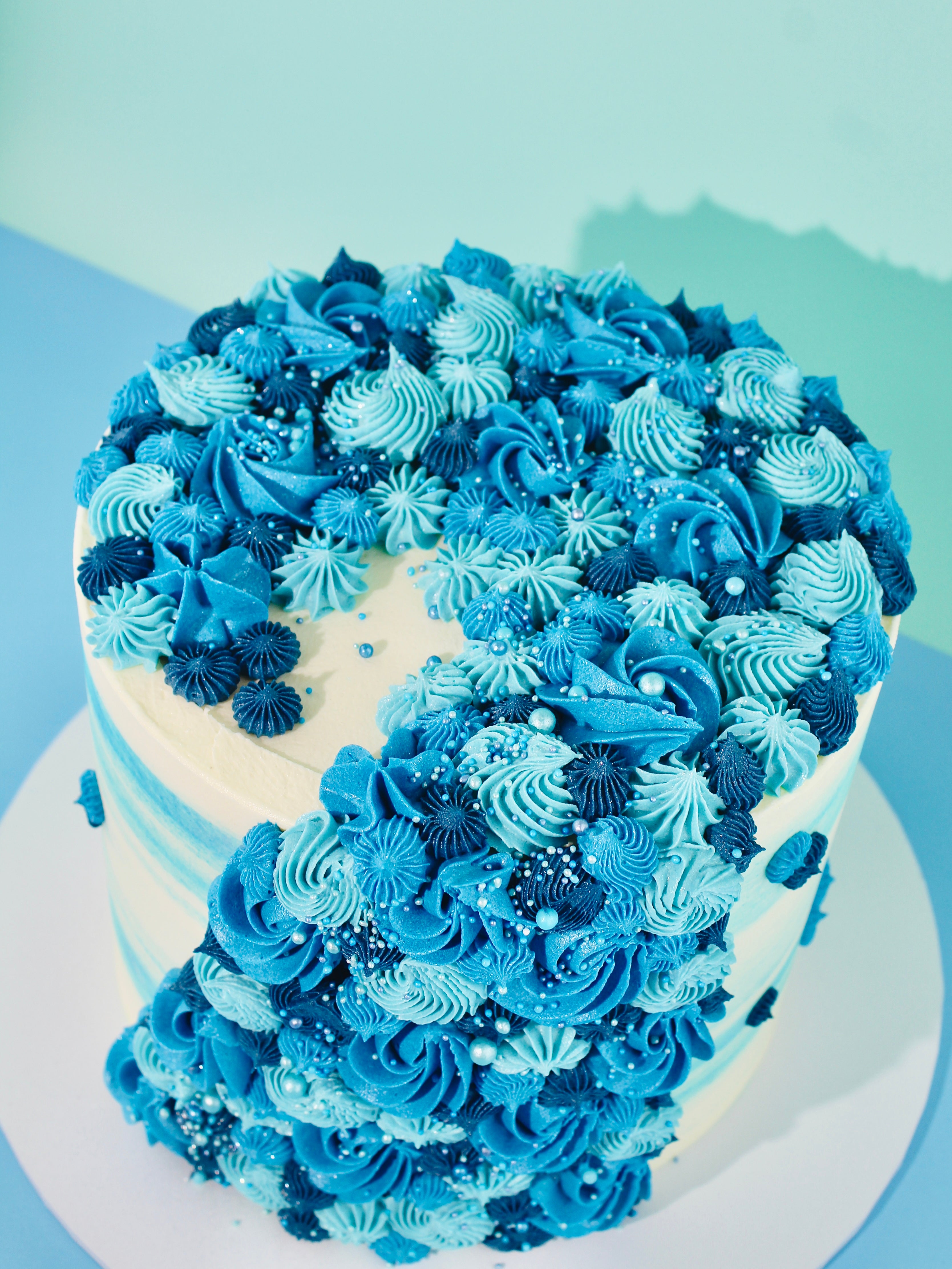 Arctic Cascade Cake