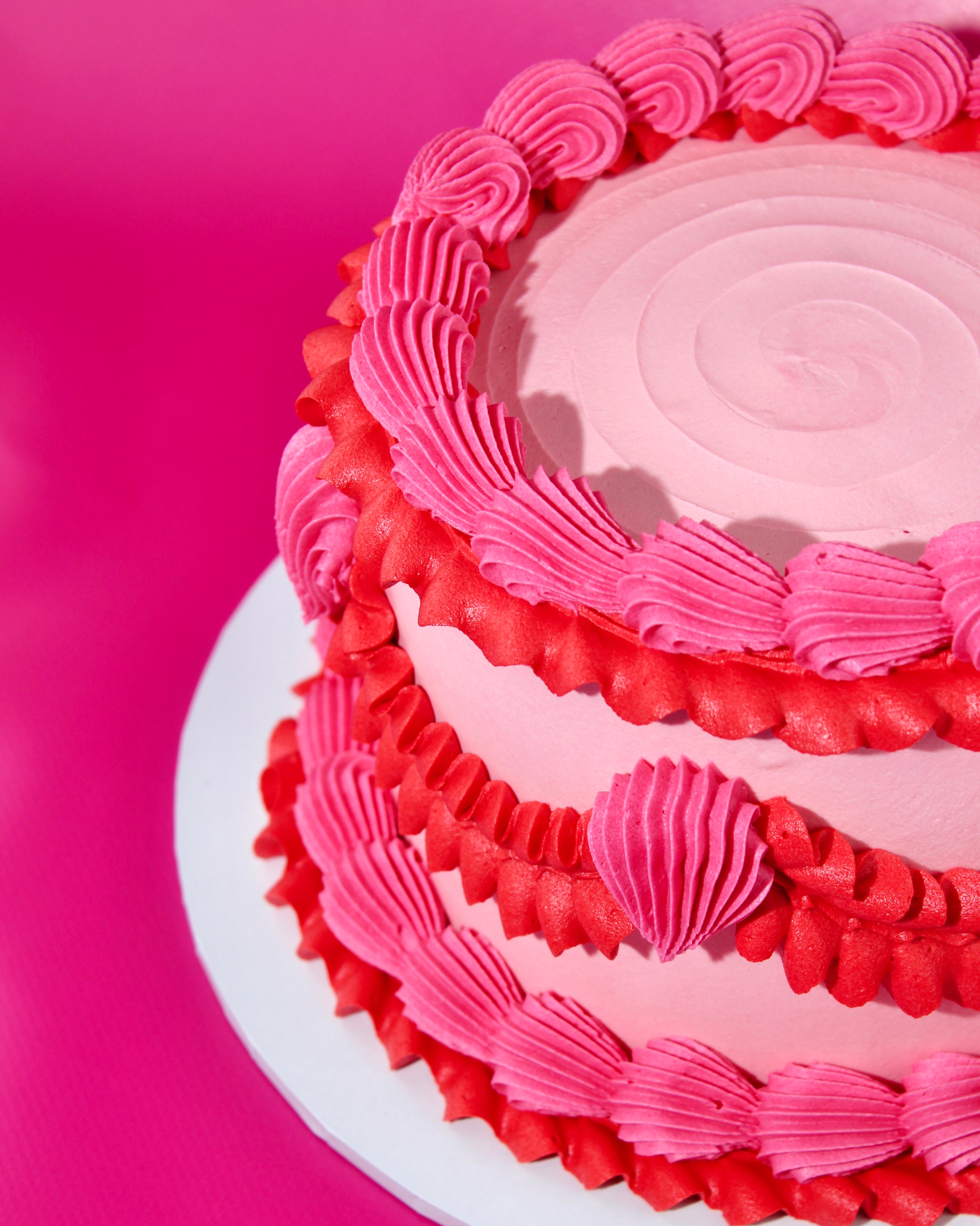 Valentine's Day Vintage Love Cake