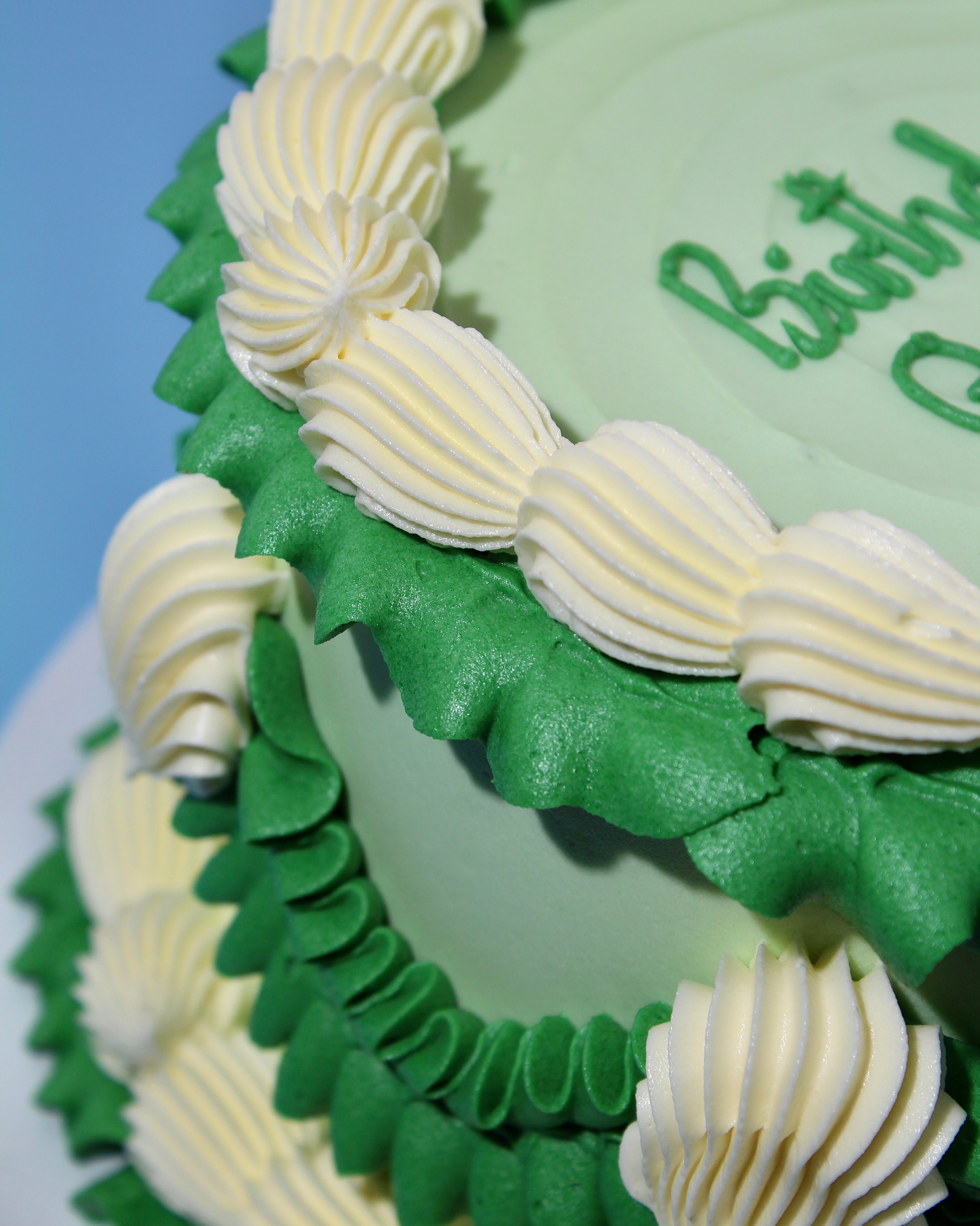 Vintage Greens Cake