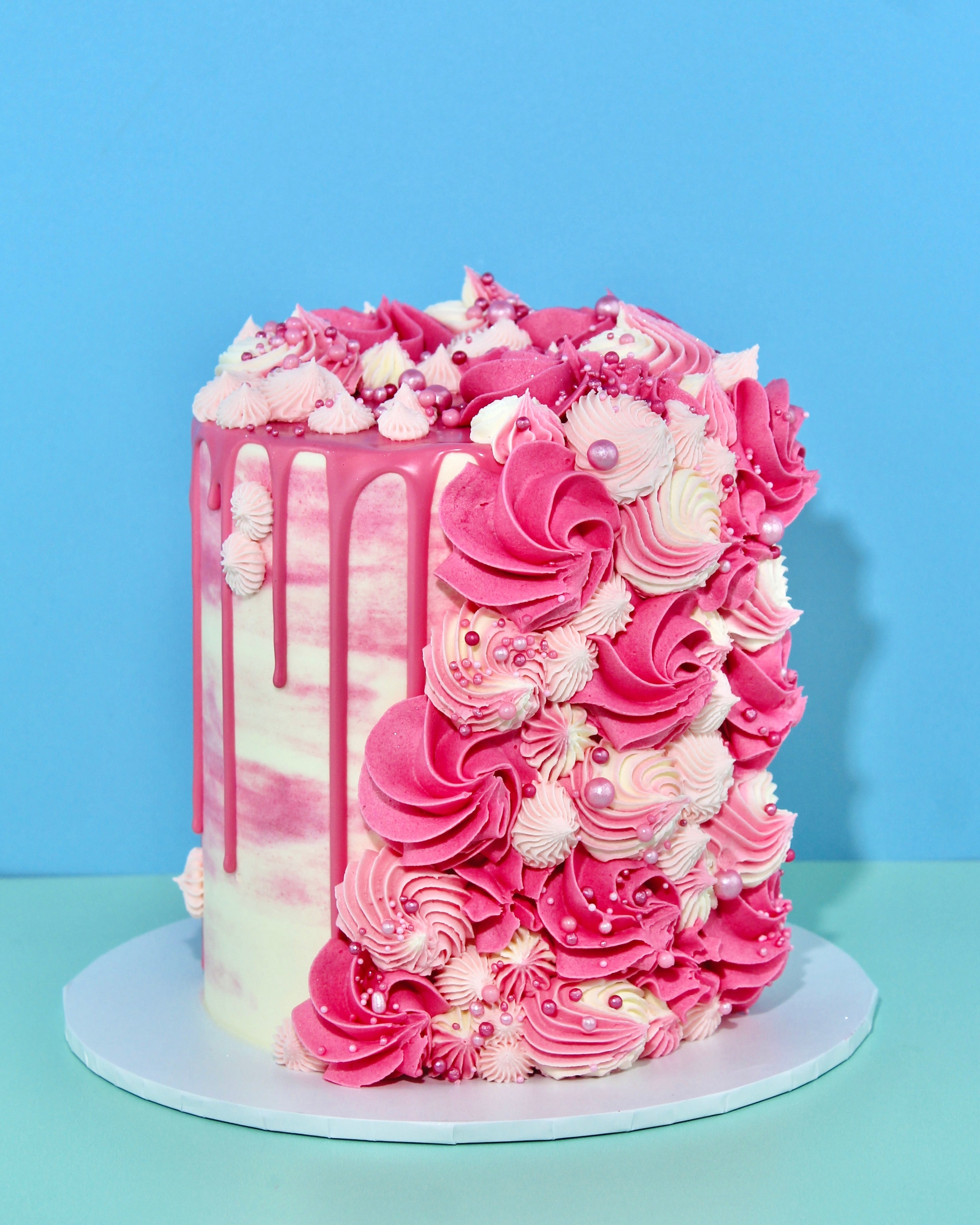 Blossom Cascade Cake