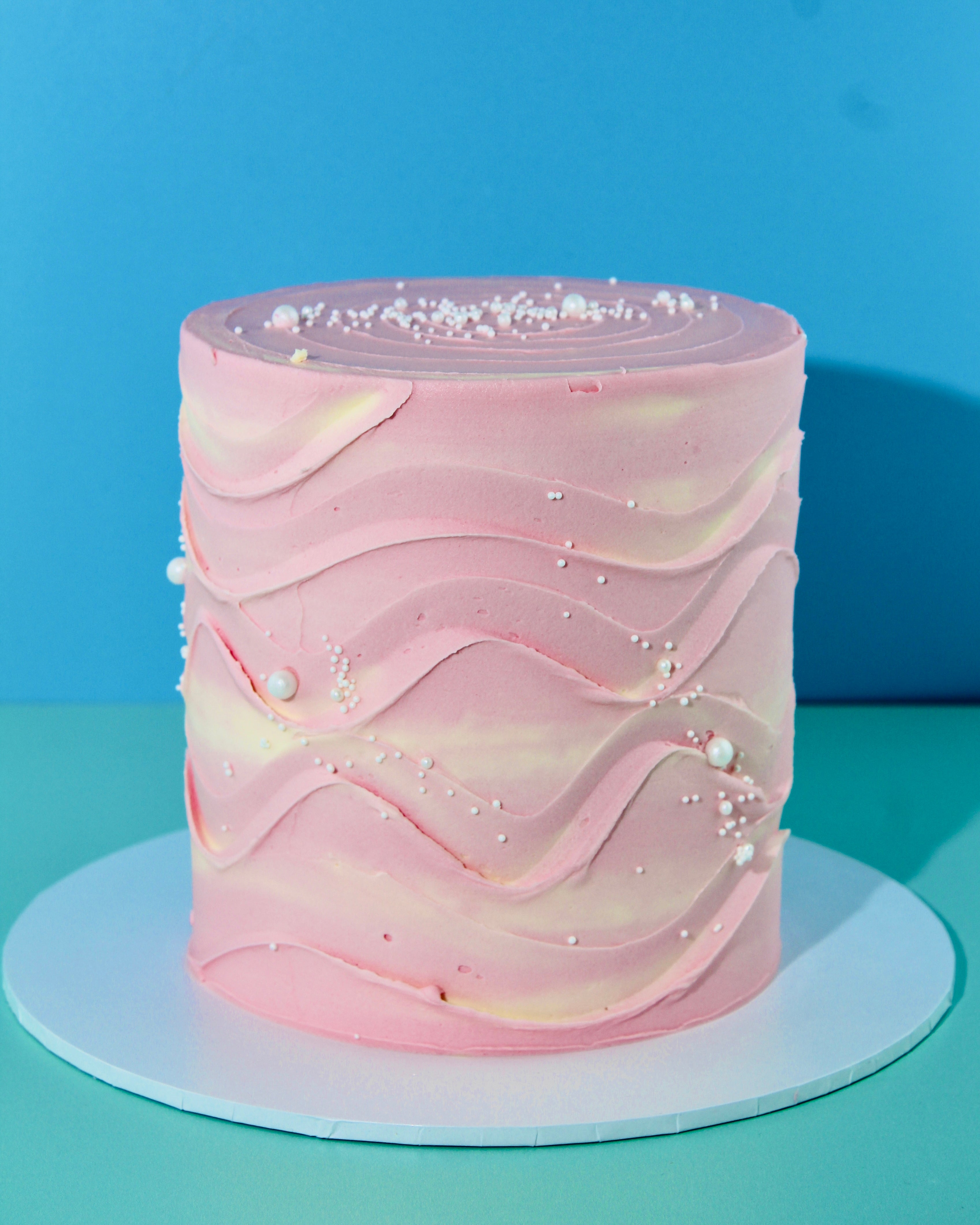 Wave Effect Cake