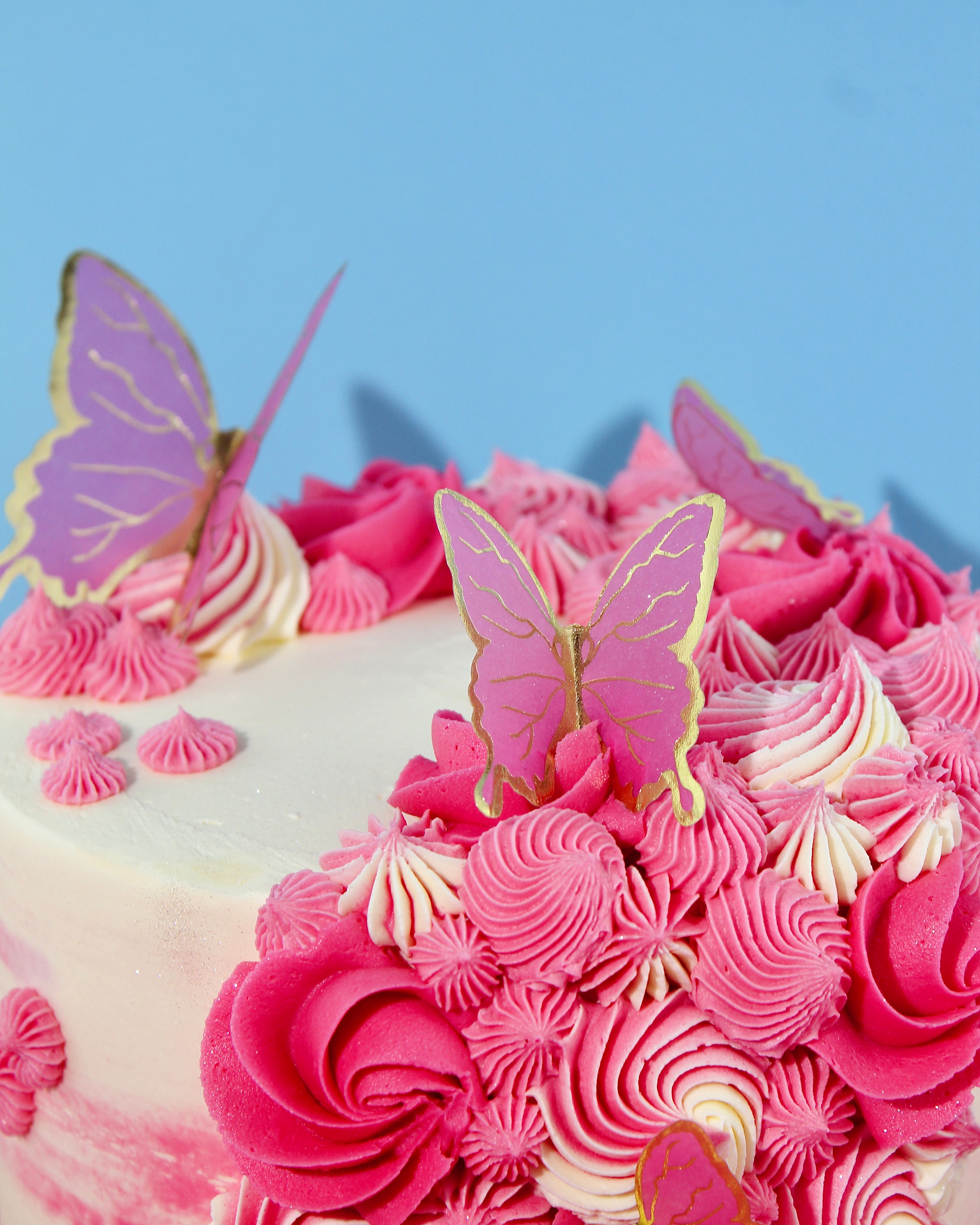 Dairy Free Butterfly Cake