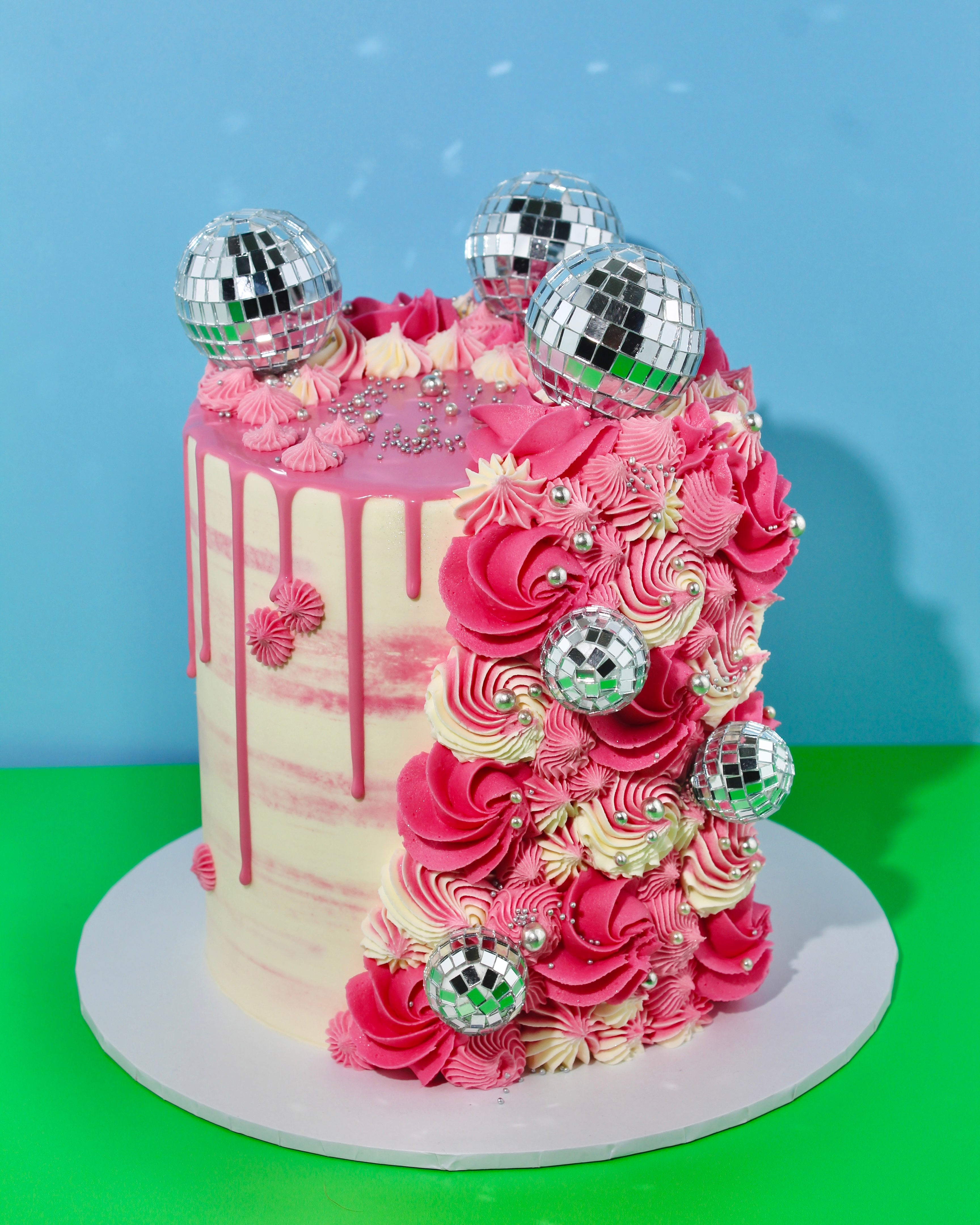 Disco Ball Cake