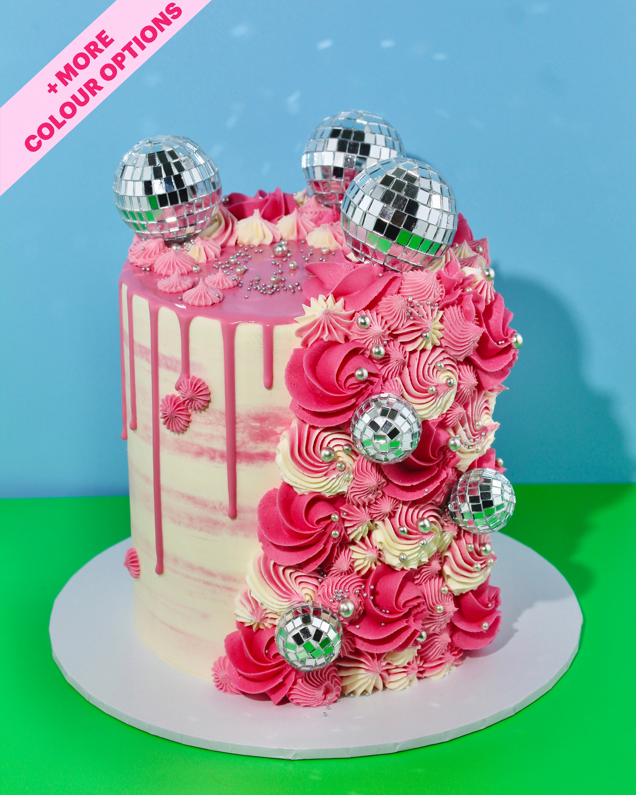 Disco Ball Cake