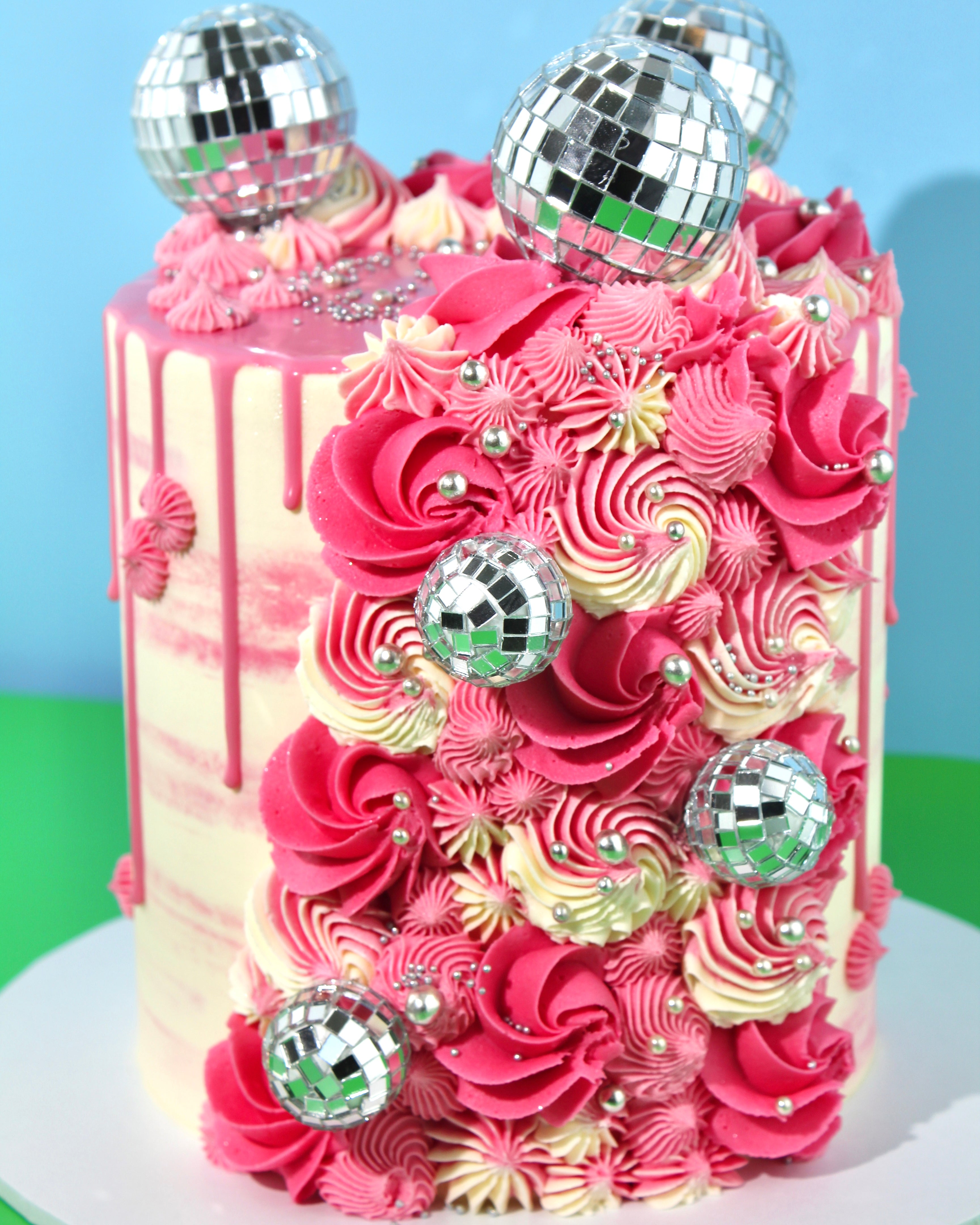 Disco Ball Cake