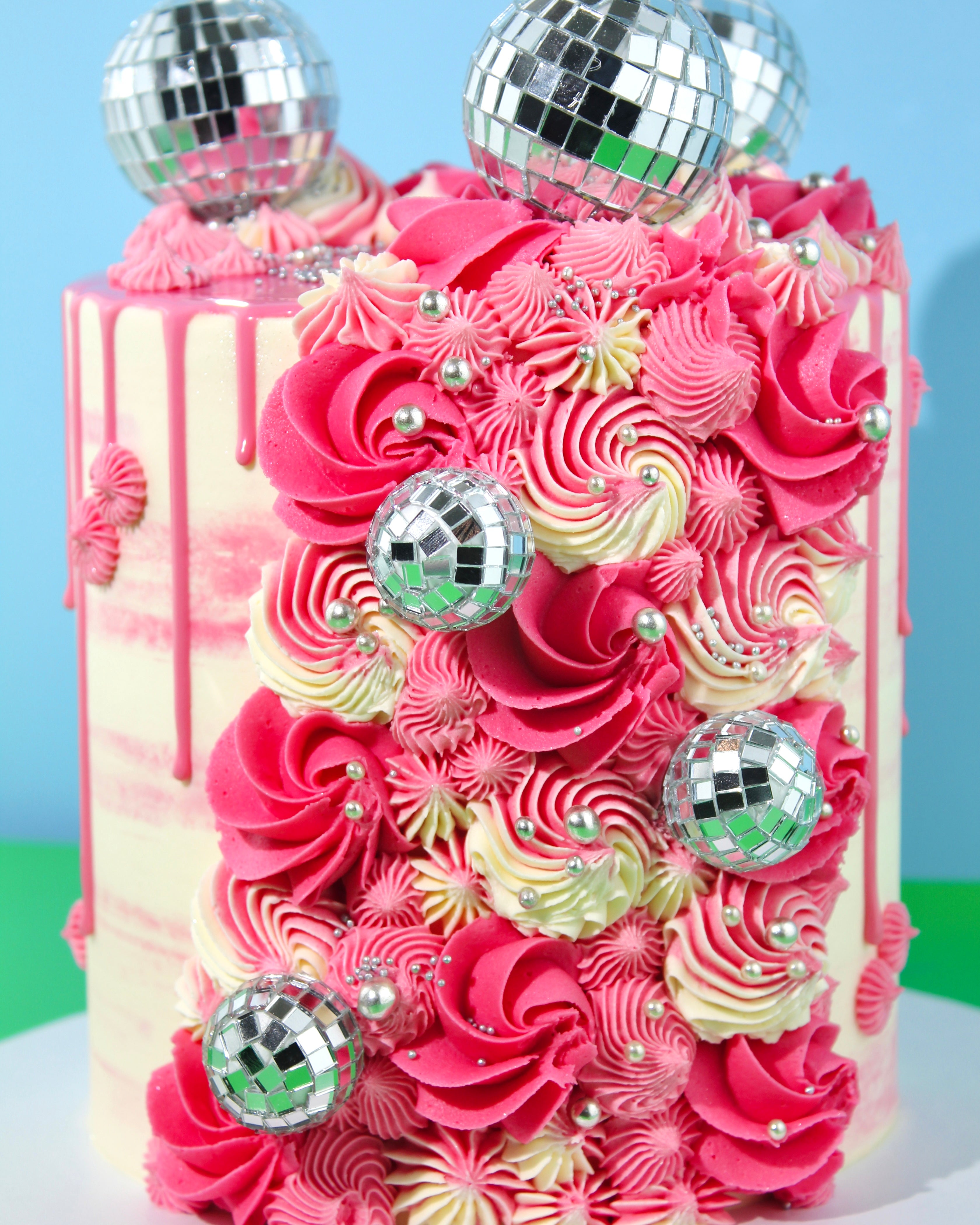 Disco Ball Cake