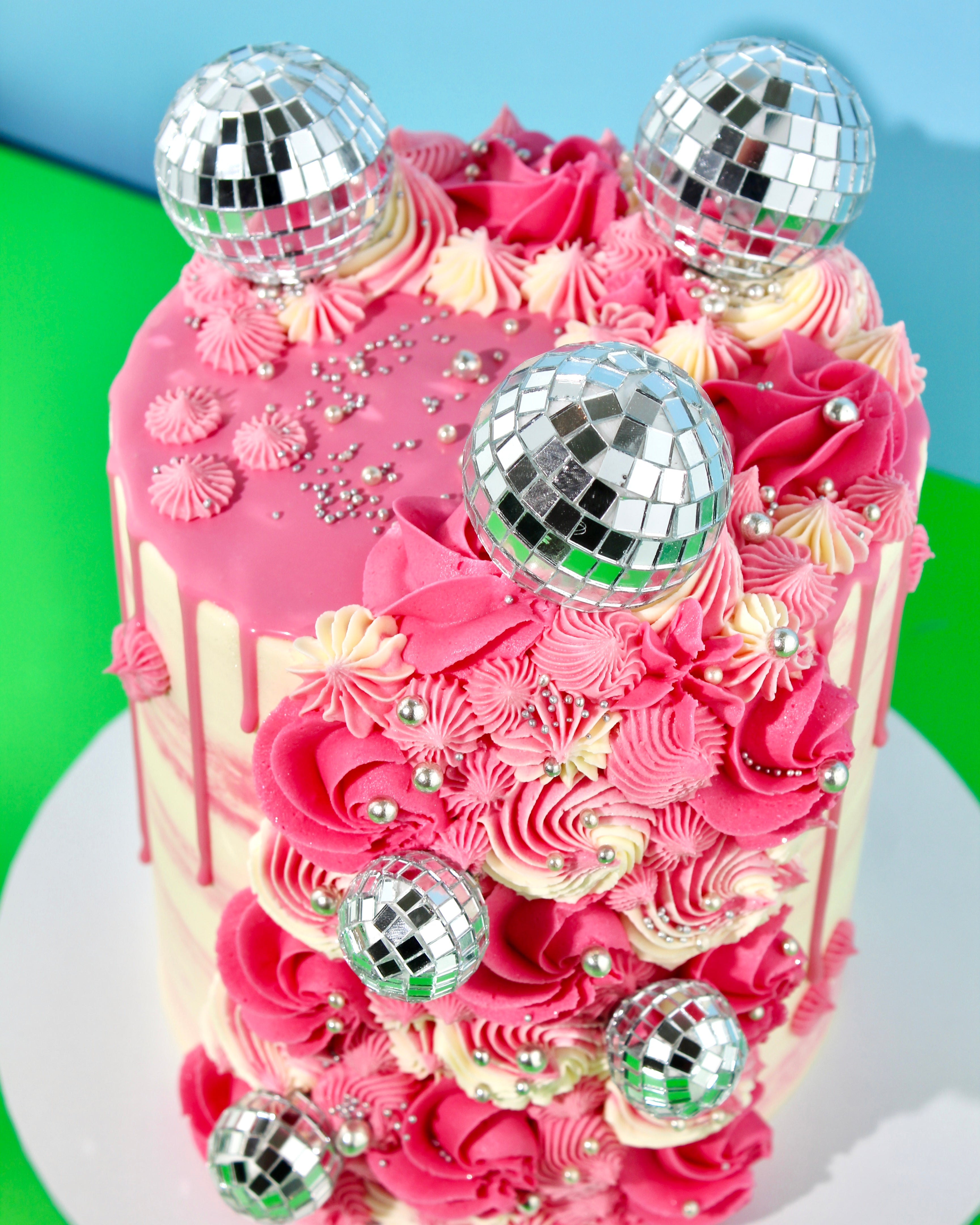 Disco Ball Cake