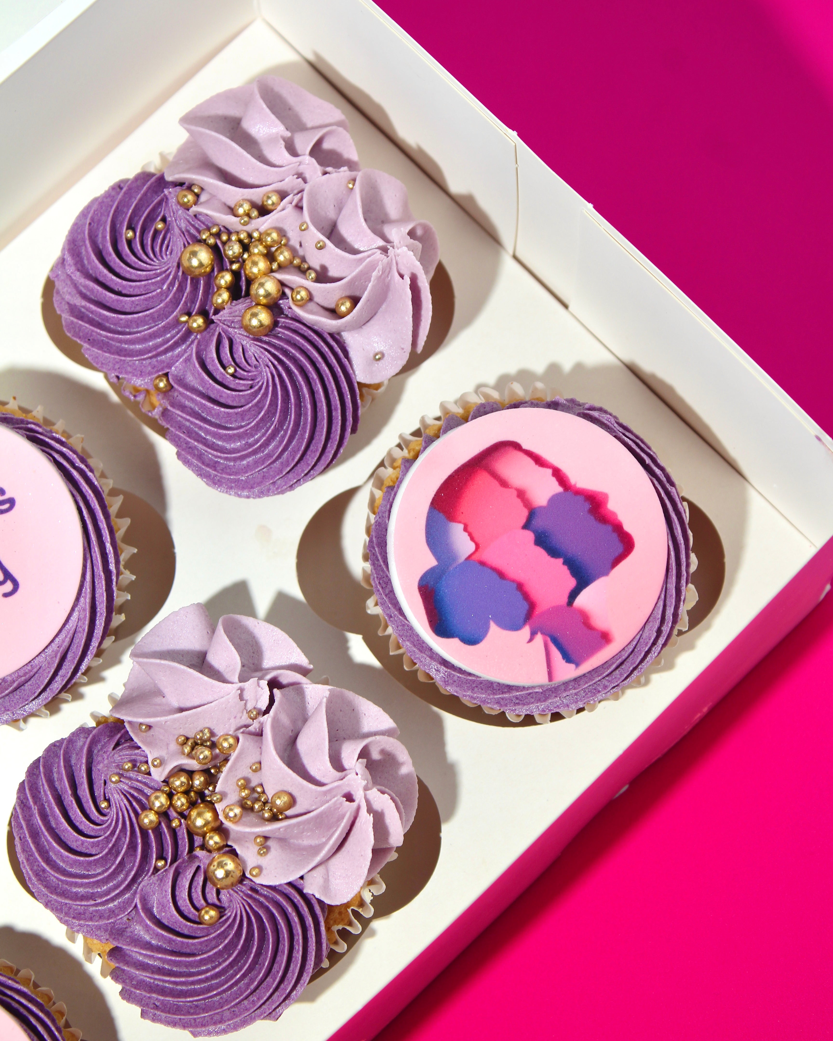 International Woman's Day Cupcakes