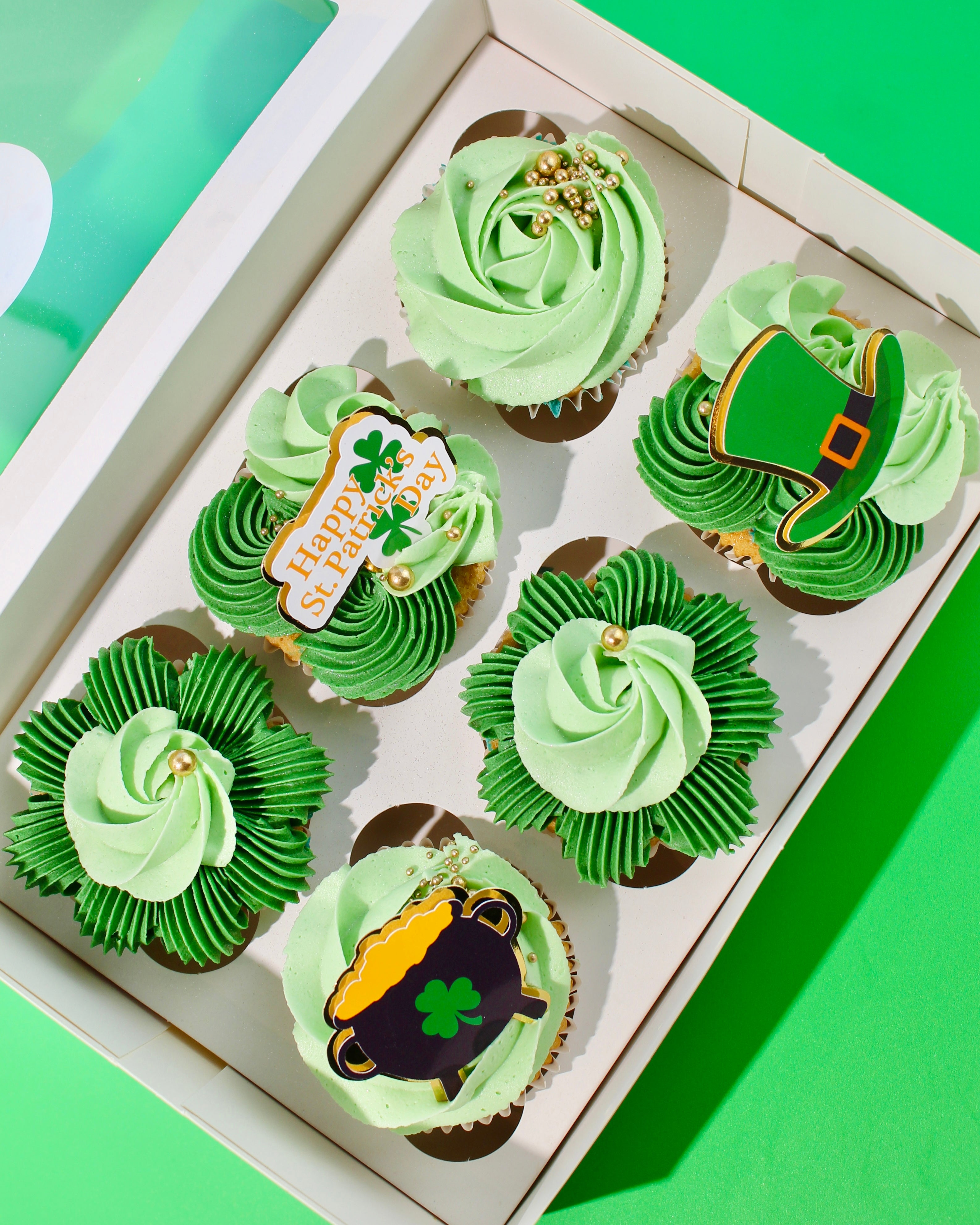 St Patrick's Day Cupcakes