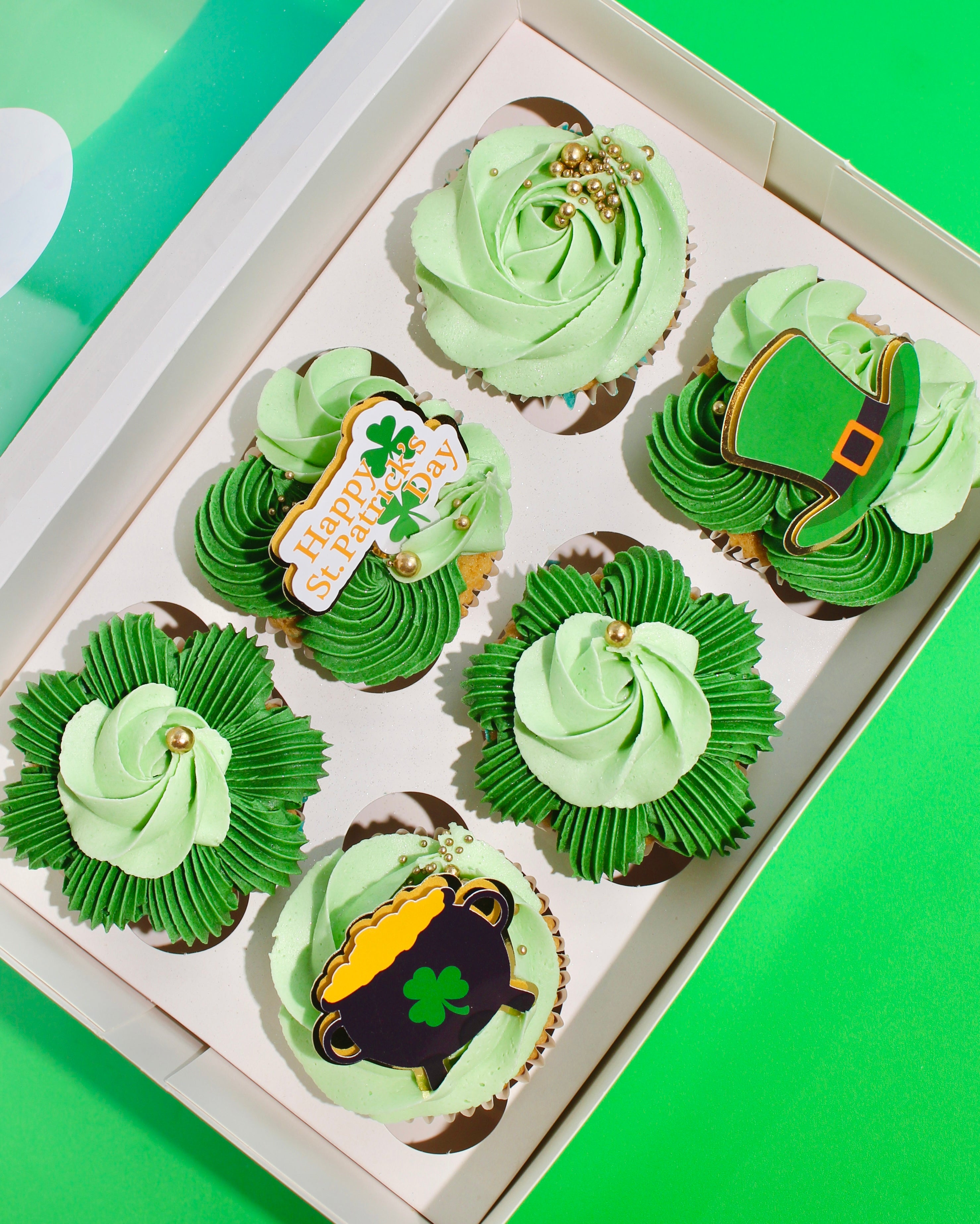 St Patrick's Day Cupcakes