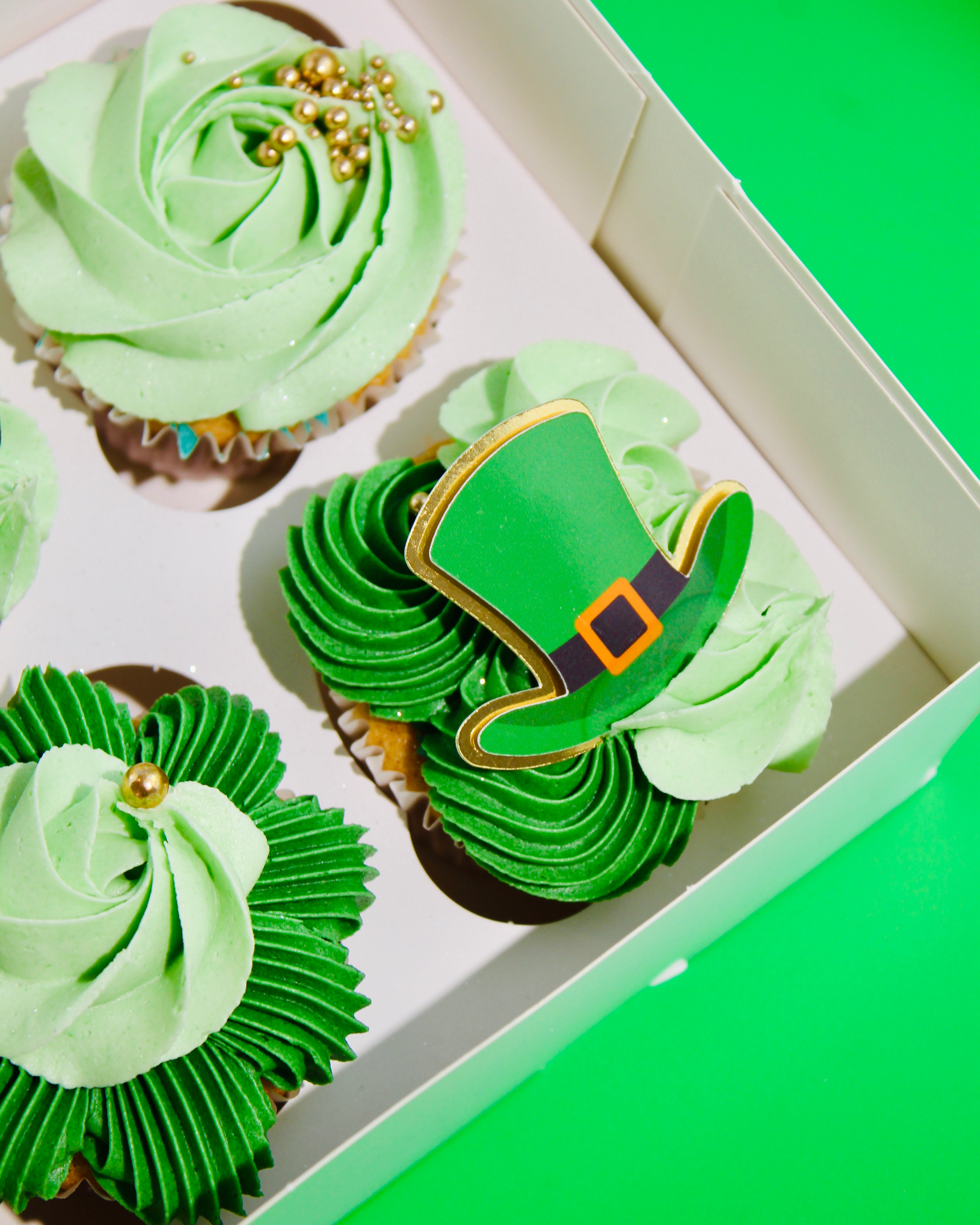 St Patrick's Day Cupcakes