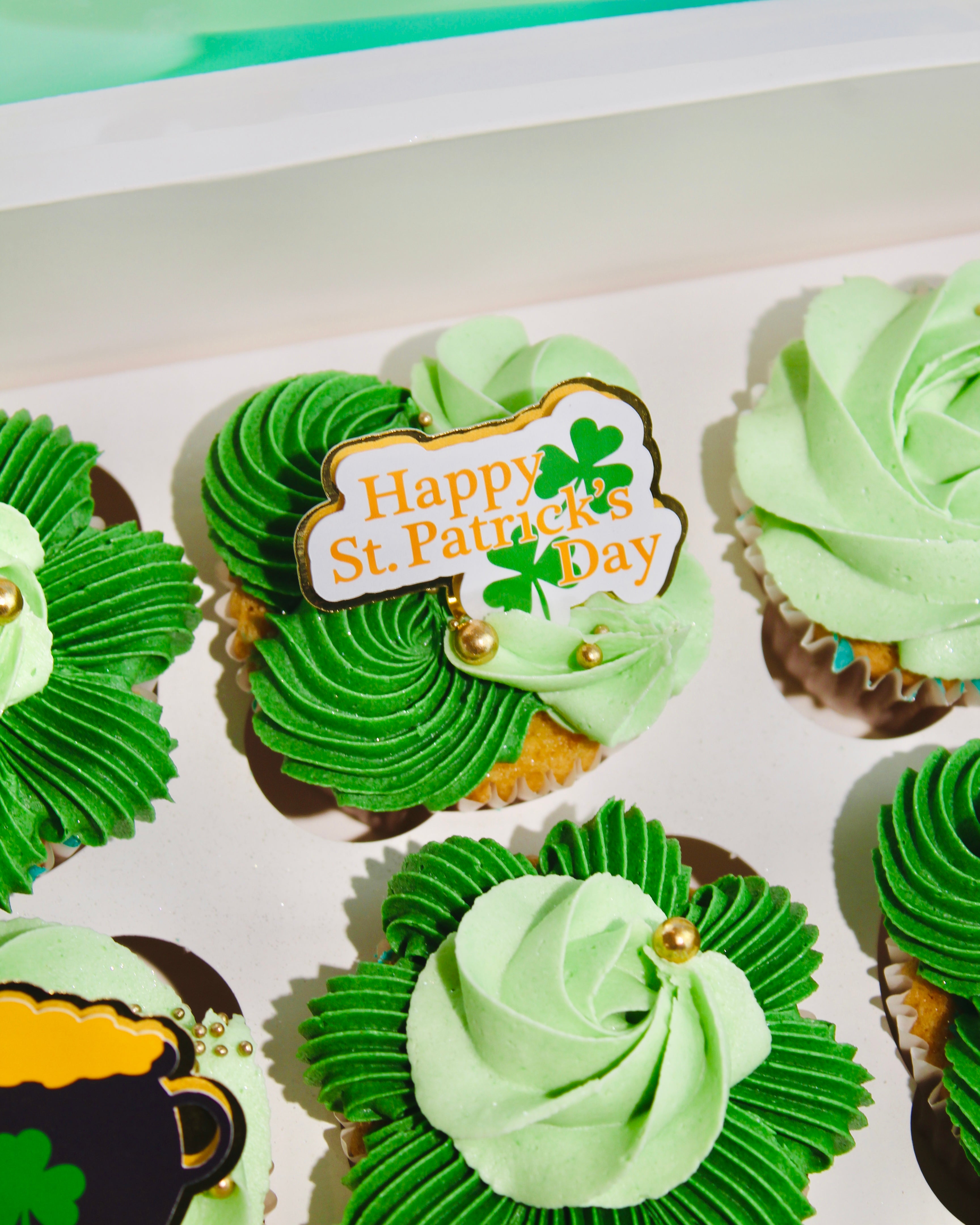 St Patrick's Day Cupcakes