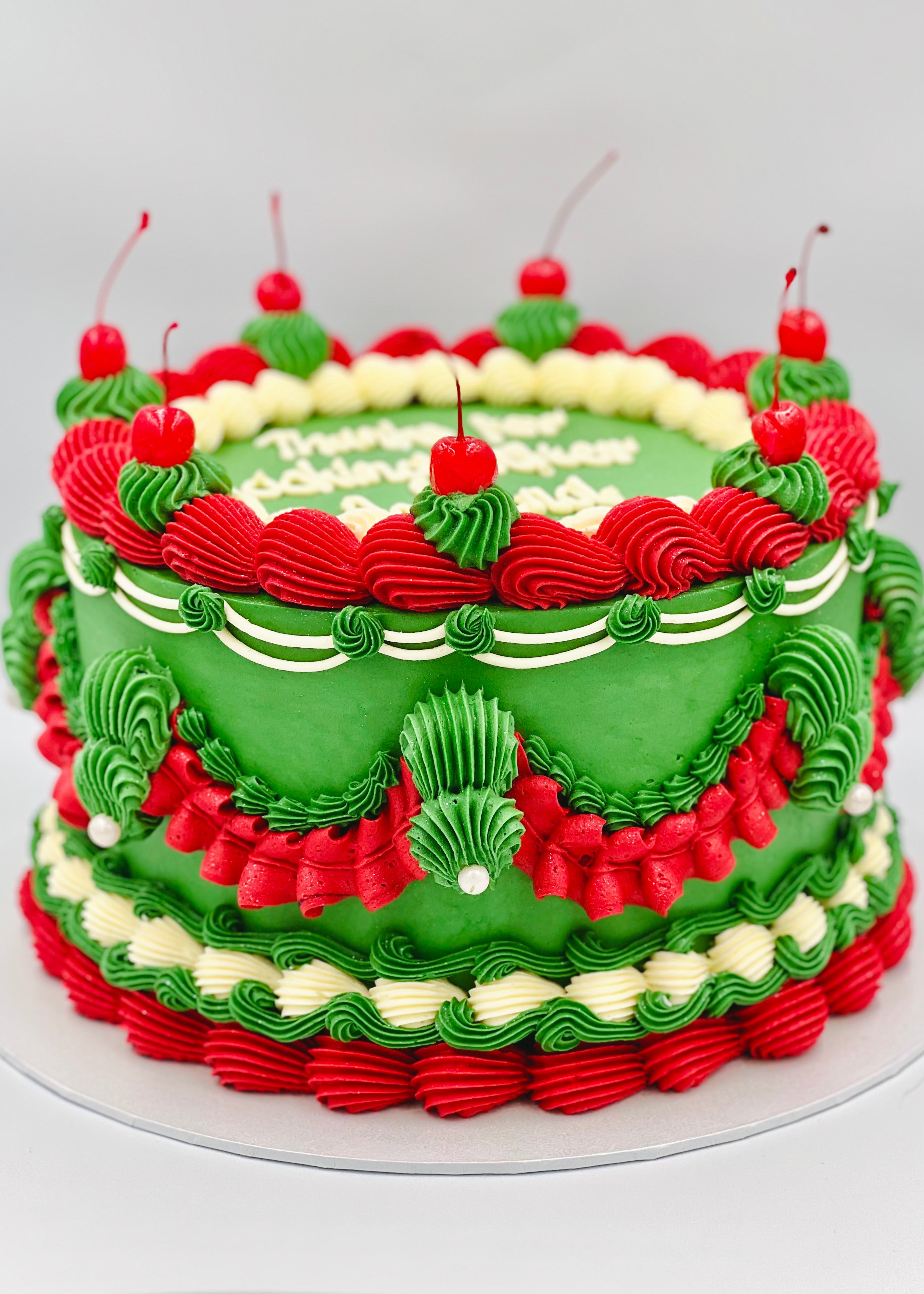 Christmas Vintage Cake