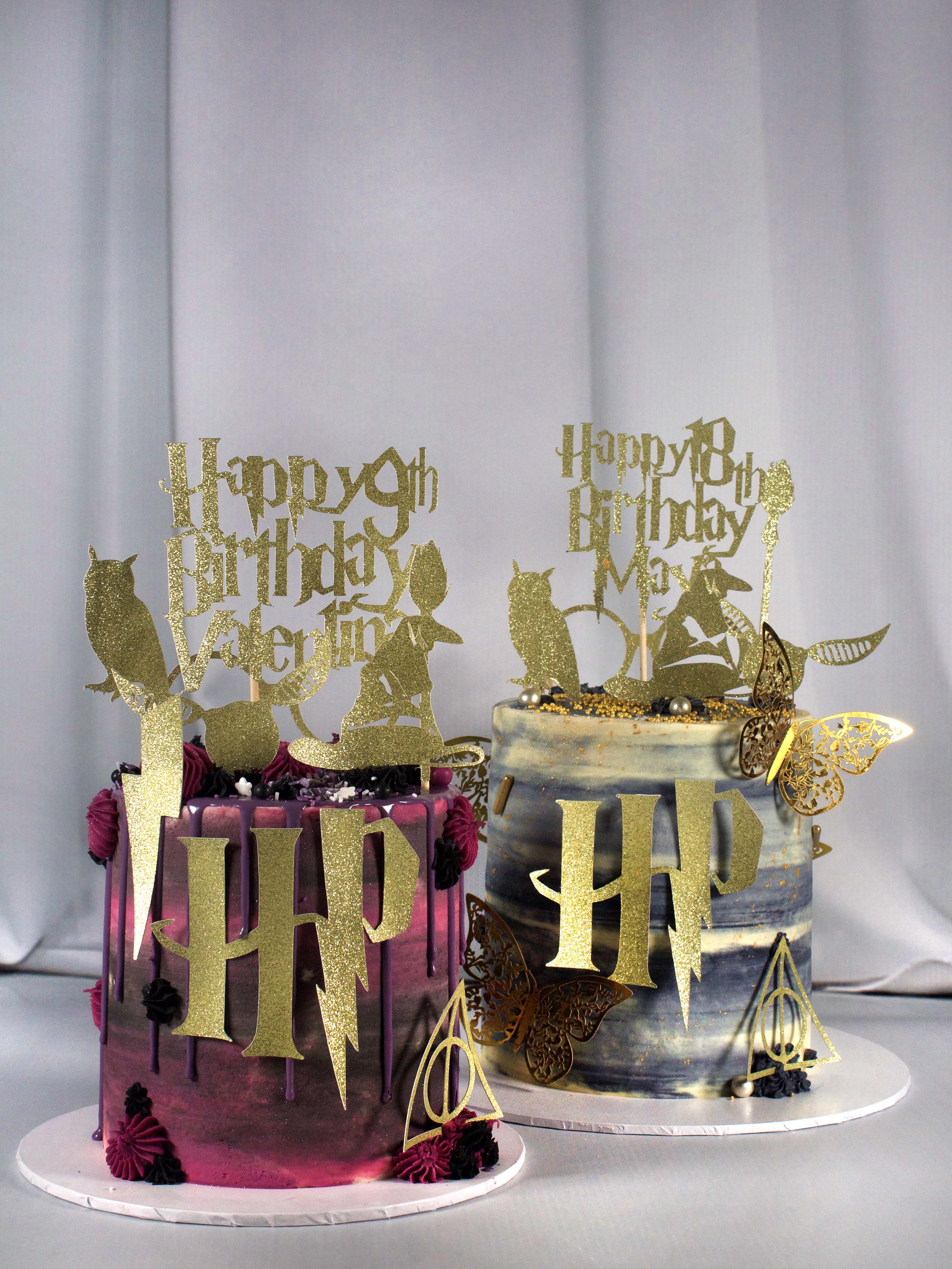 Harry Potter Birthday Cake Topper - Letterfy