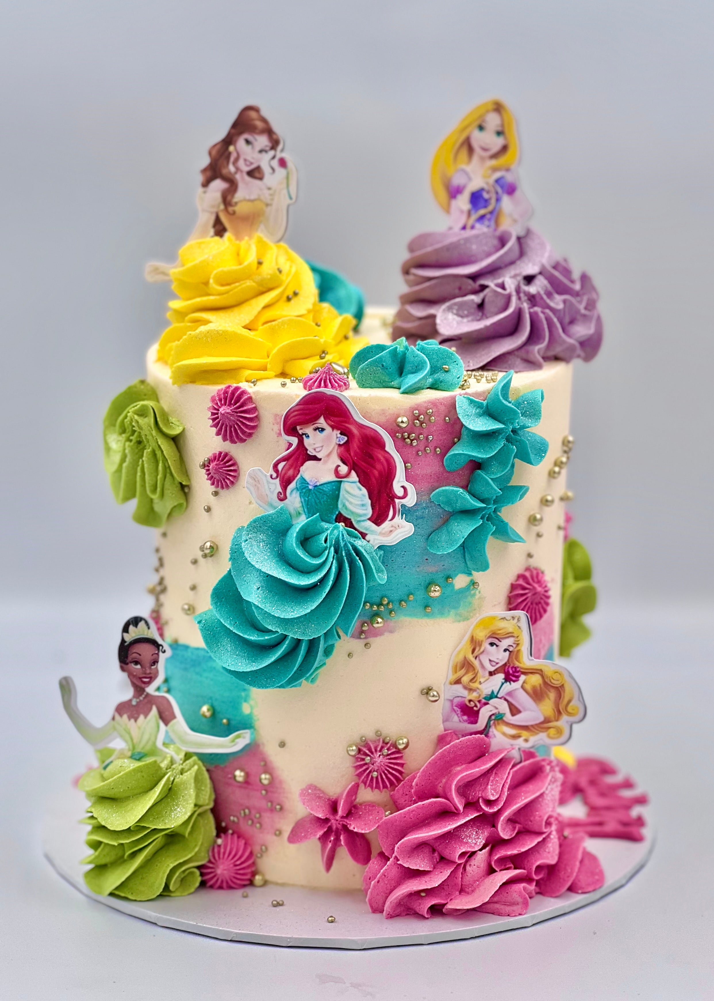 Princess Birthday Cake | Princess cake for a 3 year old girl… | Flickr