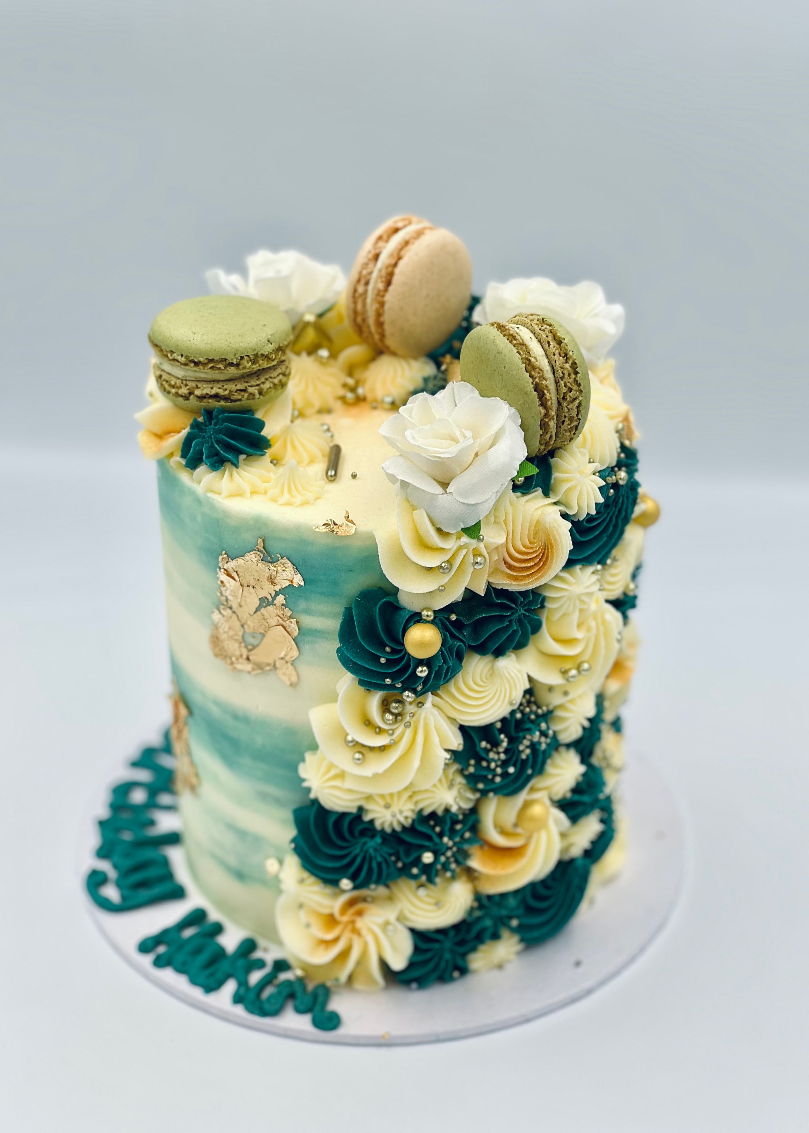 Macaron Number Cake - One or Two Digits for Anniversary or Birthday