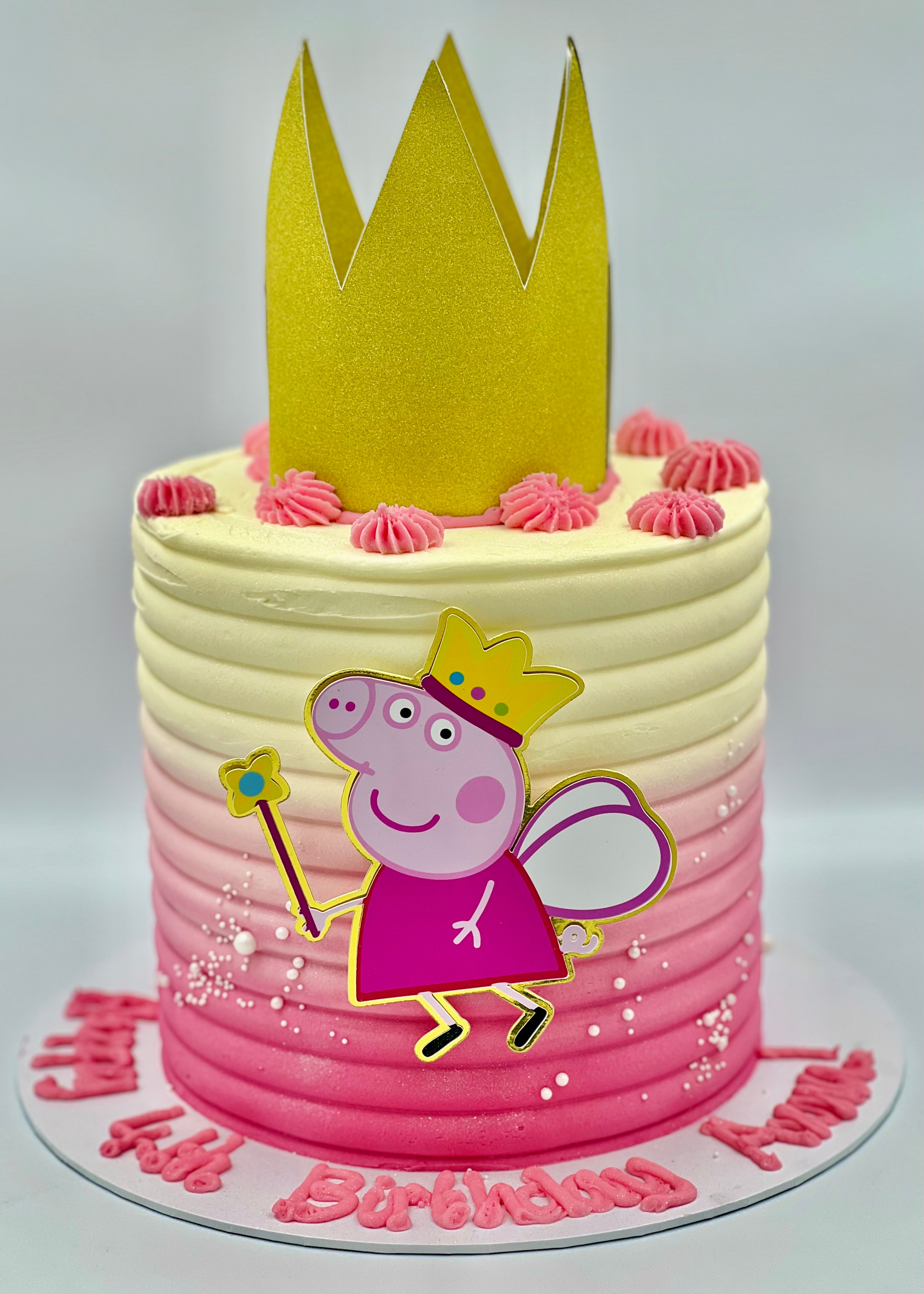 Peppa Pig Birthday Cake - Flecks Cakes