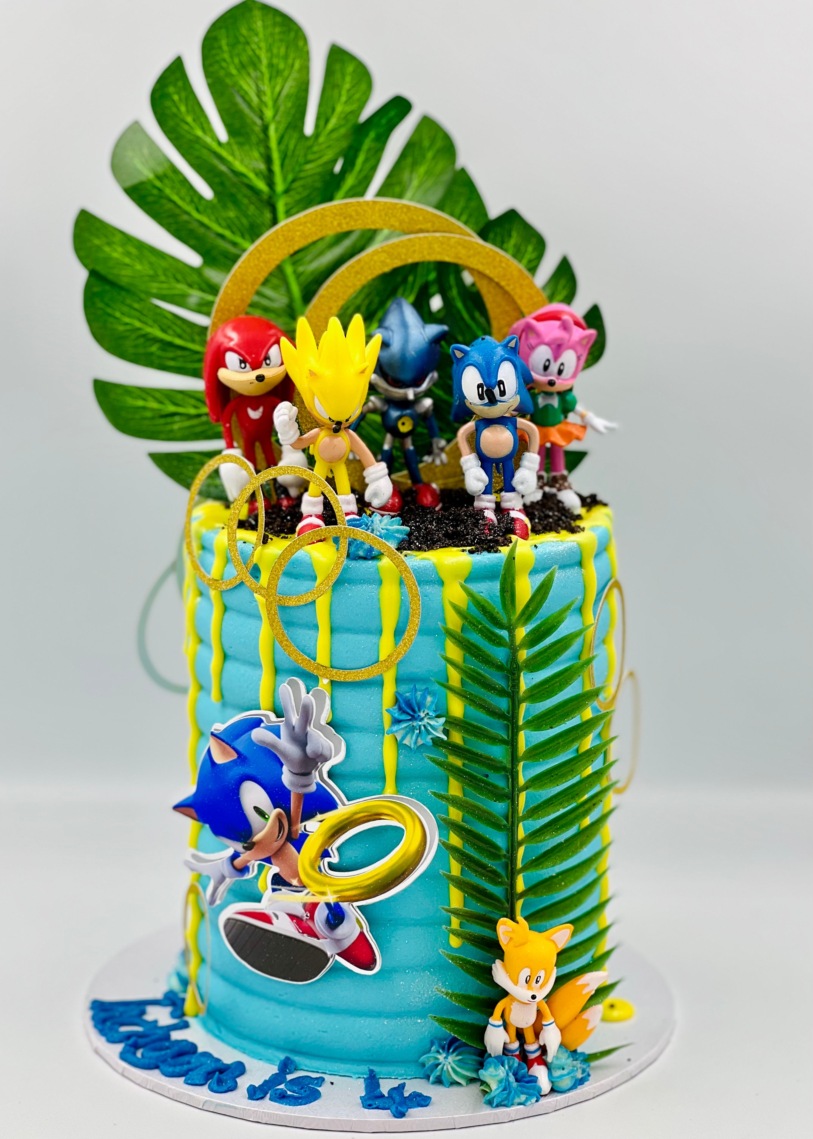 Sonic Hedgehog Cake | Sonic The Hedgehog Birthday Cakes | The Cake Store